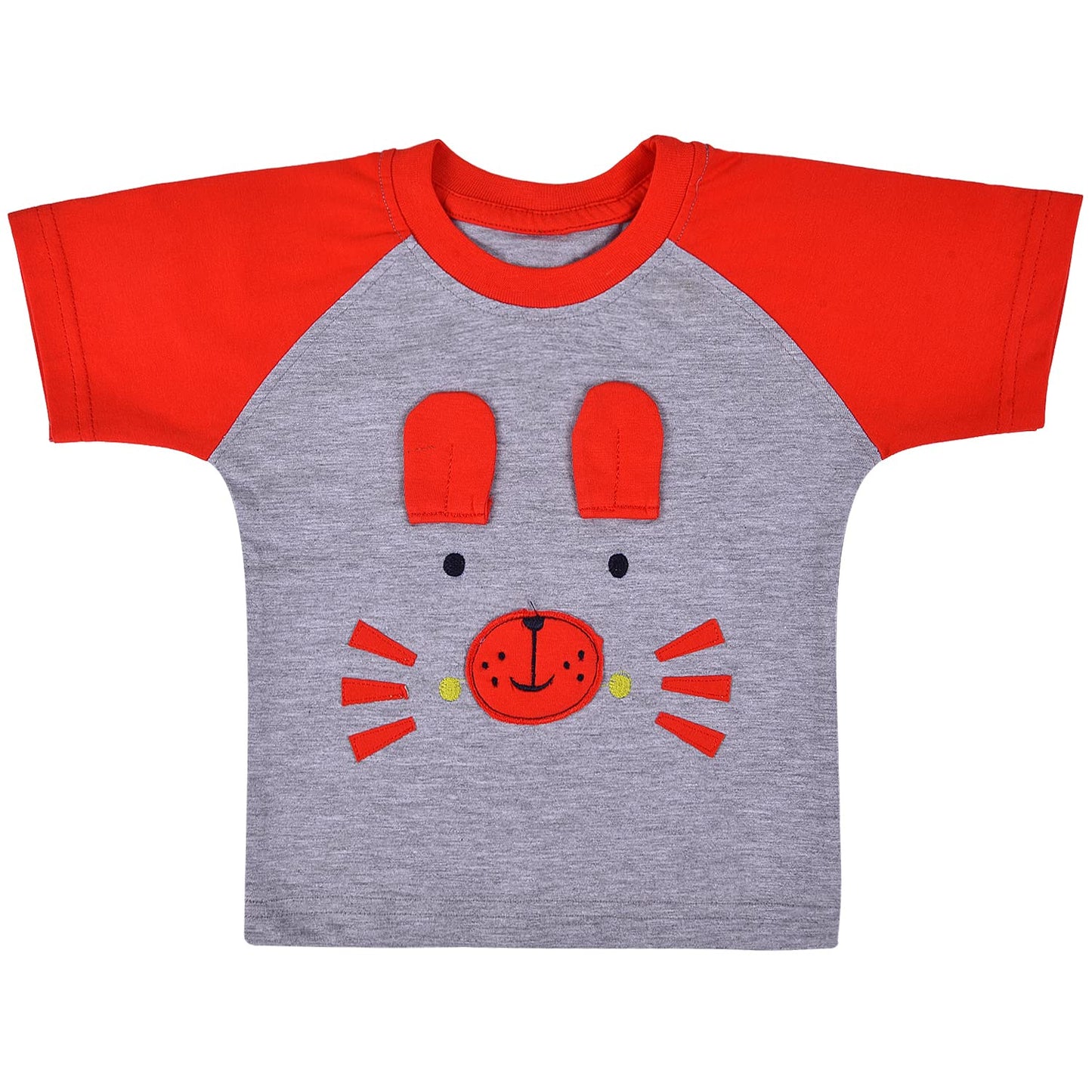 Wish Karo Baby Boys T-Shirt And Short For Boys-(bt105rd)