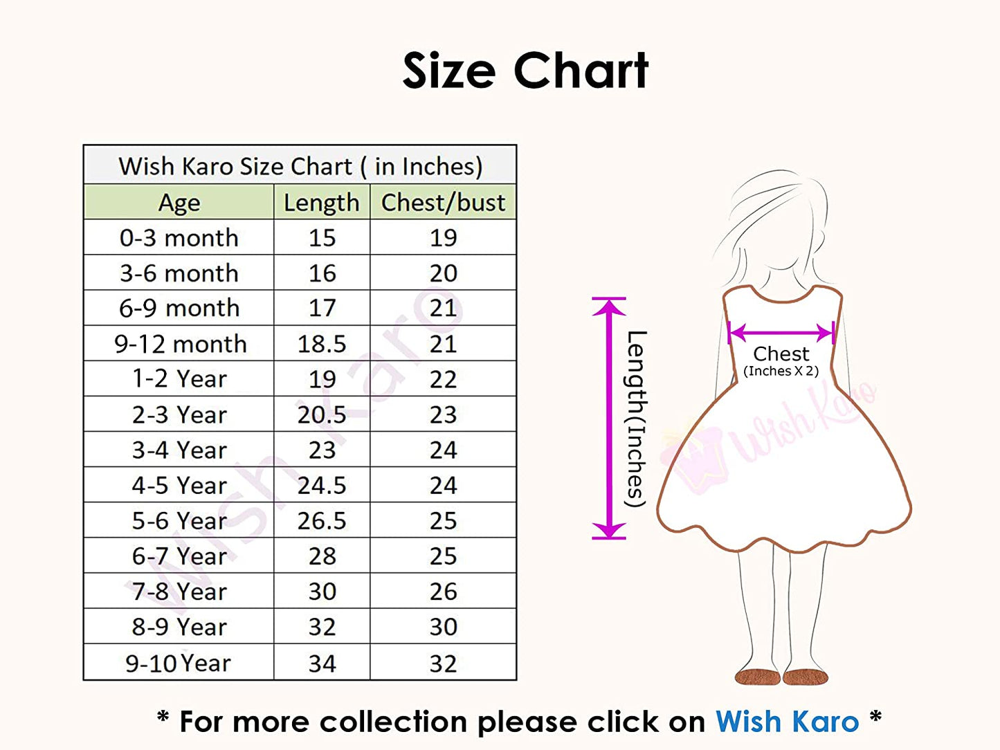 Wish Karo Baby Girls Frock Dress-(bxa245pnk)