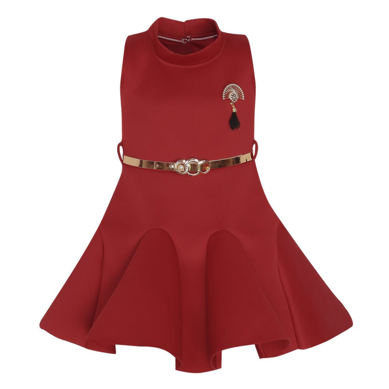 Baby Girls Party Wear Frock Dress fe2438mrn -  Wish Karo Dresses