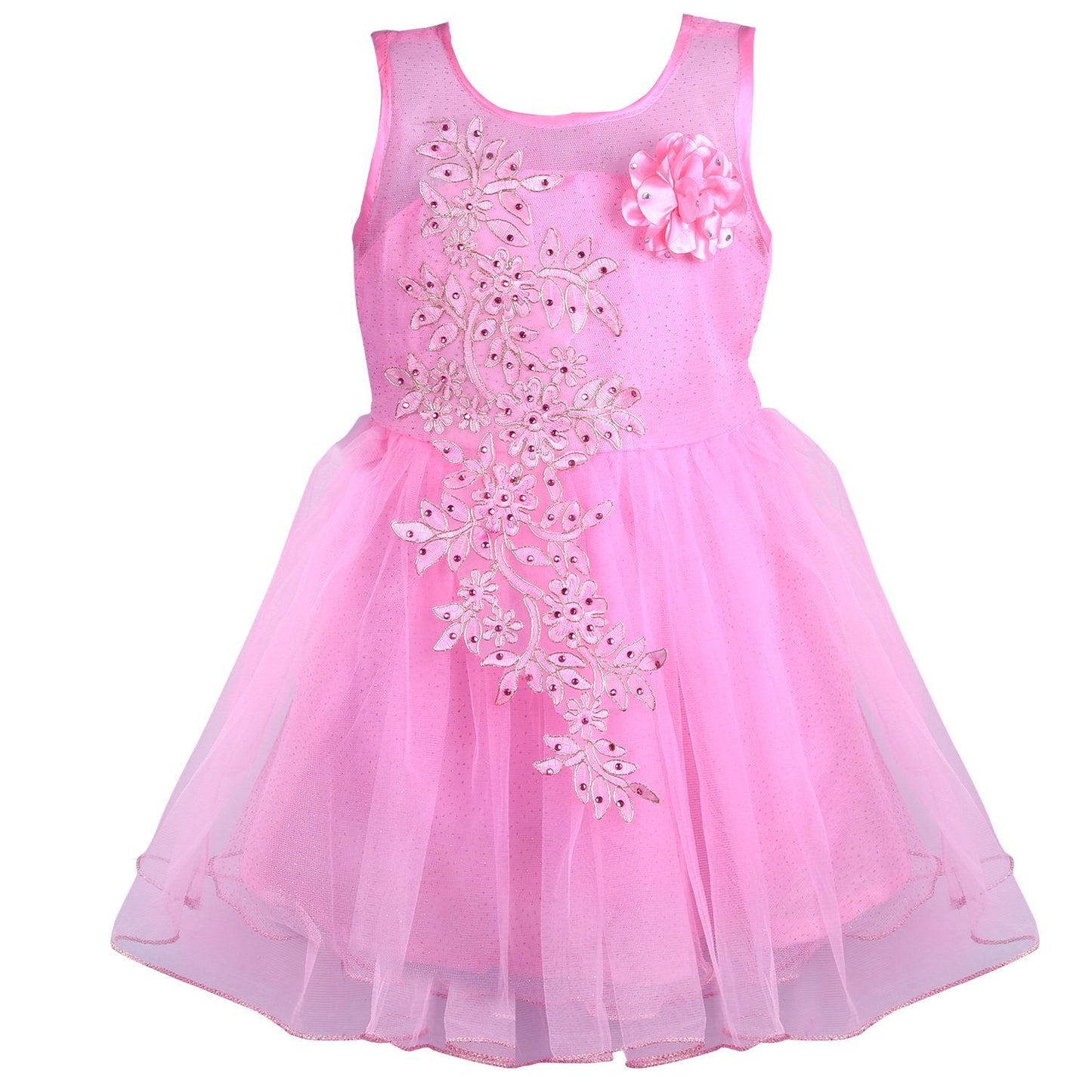 Baby Girls Party Wear Frock Dress Fr1051lp -  Wish Karo Dresses
