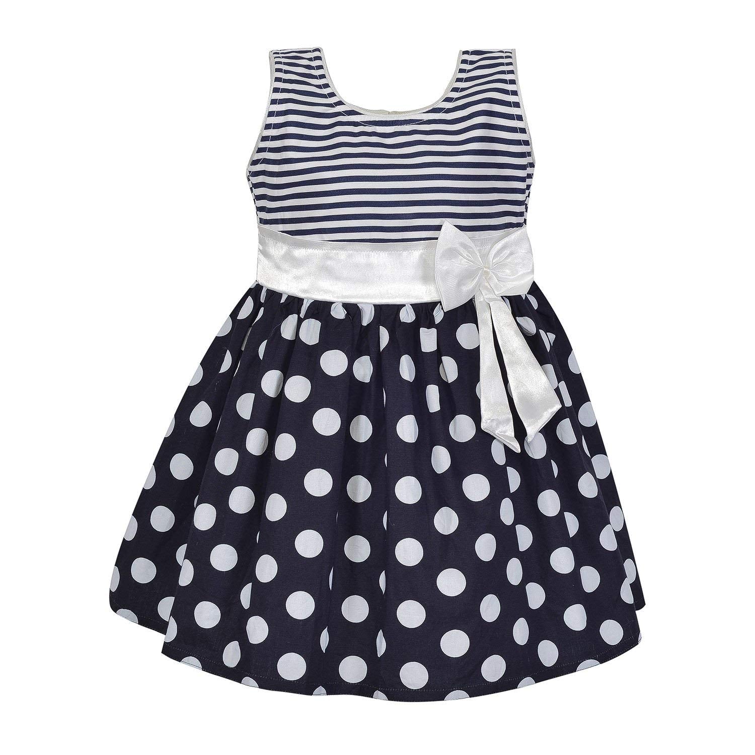 Baby Girls cotton Wear Frock ctn262nb - Wish Karo Cotton Wear - frocks Cotton Wear - baby dress