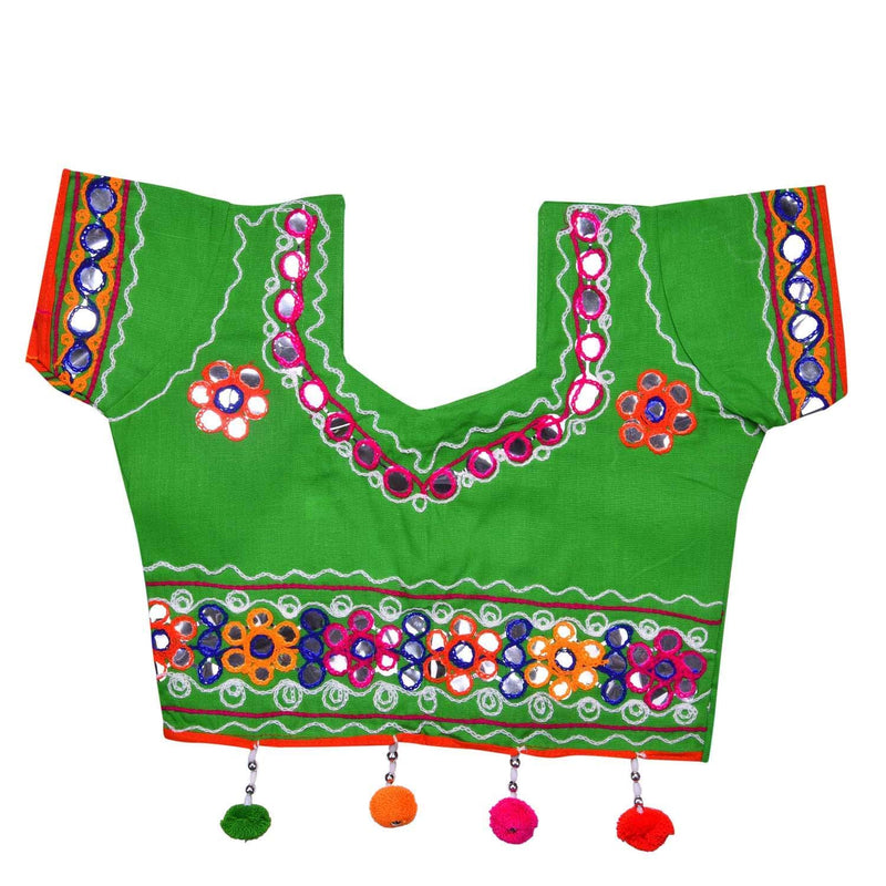 Girl's Cotton Ghaghra Choli, Leghnga Choli, Chania Choli 144g -  Wish Karo Dresses