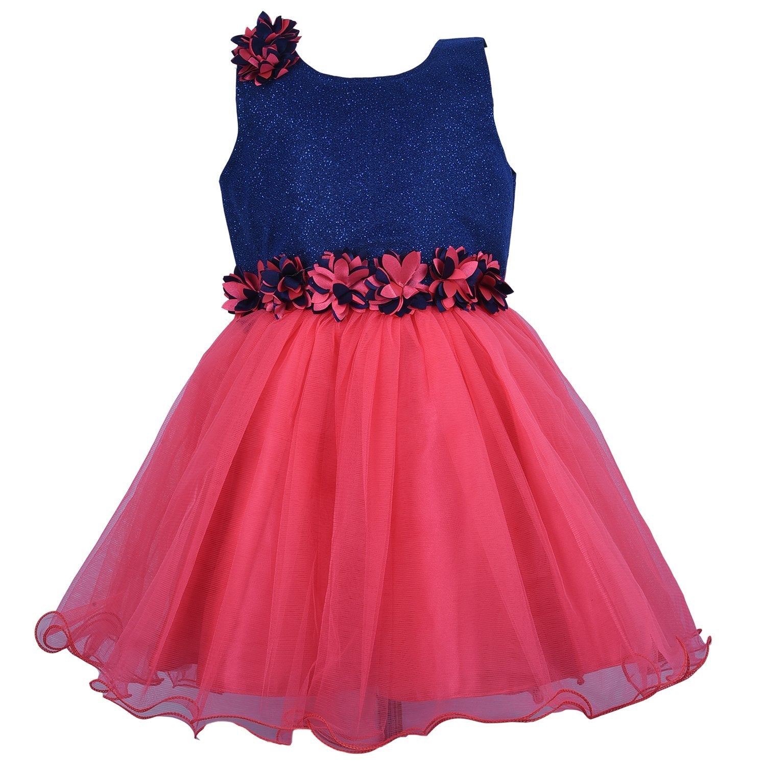 Baby Girls Party Wear Frock Dress Fr1005T -  Wish Karo Dresses