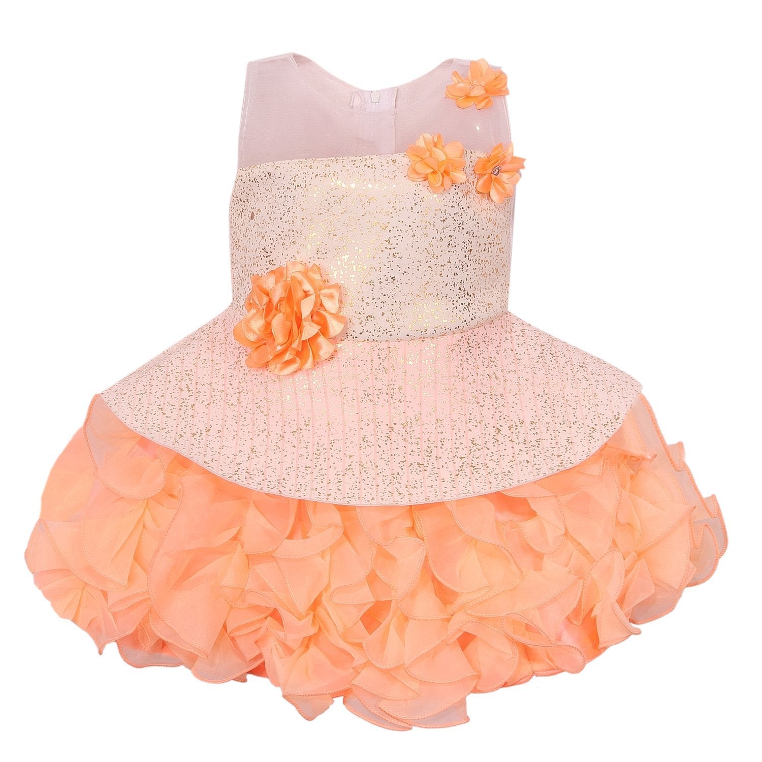Baby Girls Party Wear Frock Dress Fe2439pch -  Wish Karo Dresses
