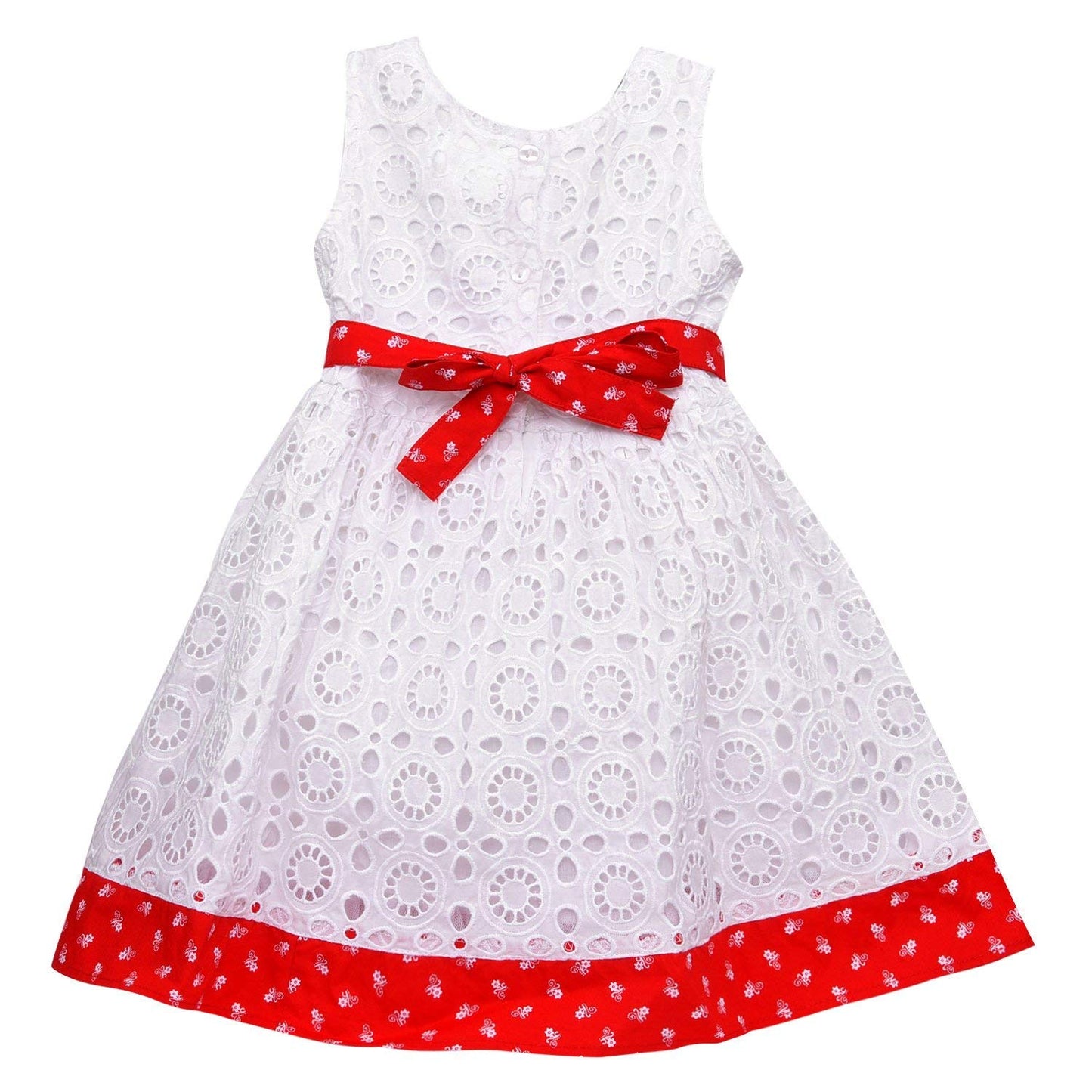 Baby Girls Party wear Cotton Frock Dress ctn263 - Wish Karo Cotton Wear - frocks Cotton Wear - baby dress
