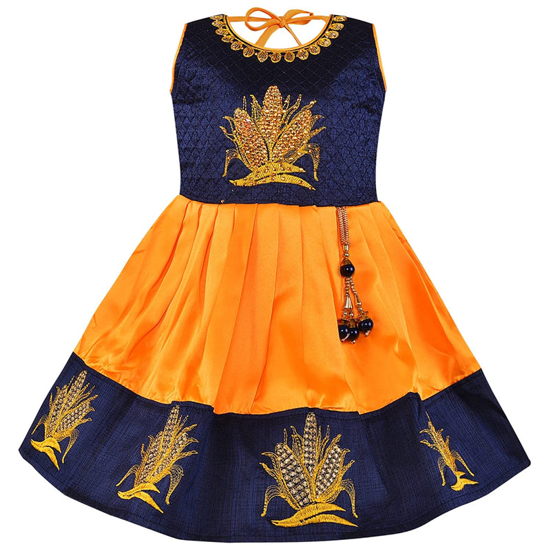 Wish Karo Girls Frock Dress for Kids-fe3117y