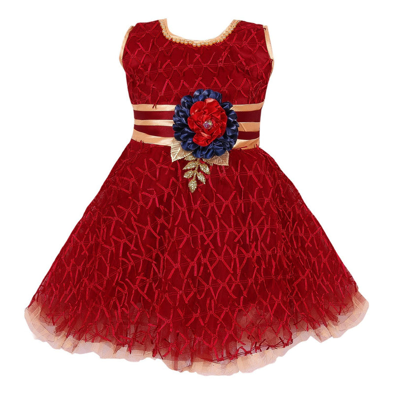 Baby Girls Party Wear Frock Dress fe2436mm -  Wish Karo Dresses