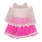 Baby Girls Party Wear Frock Dress fe2444pnk -  Wish Karo Dresses