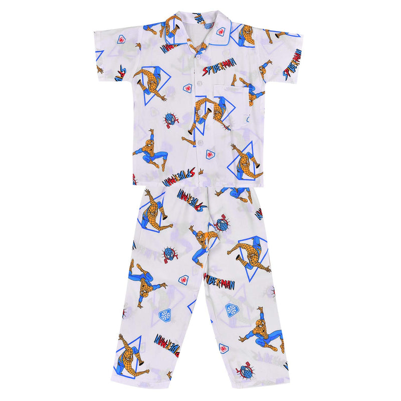 Wish Karo Cotton Nightdress for Girls & Boys-(ND09y)