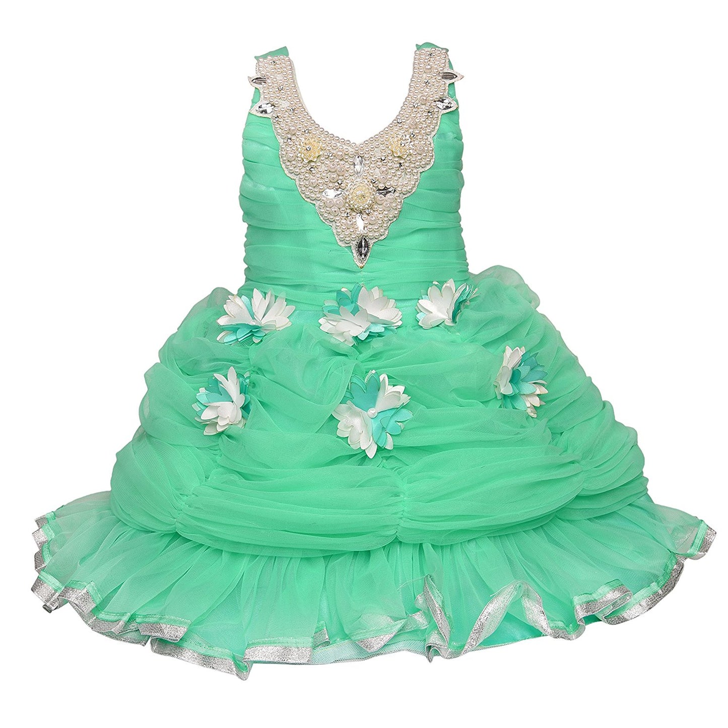 Baby Girls party wear Frock Dress FR 063sg -  Wish Karo Dresses