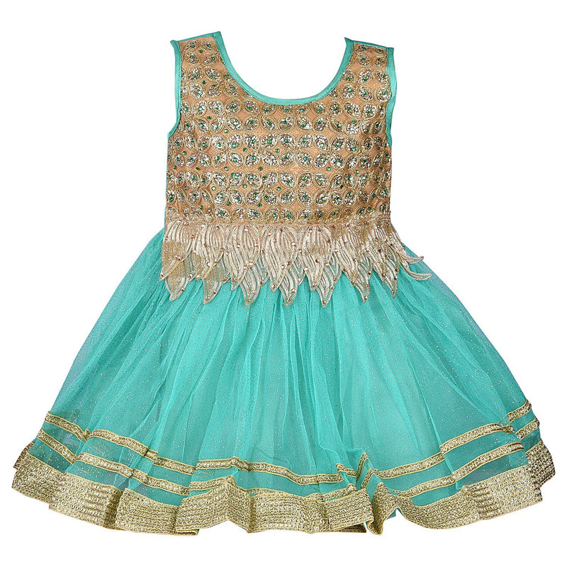 Party wear Baby Girls Frock Dress fr1523sg -  Wish Karo Dresses