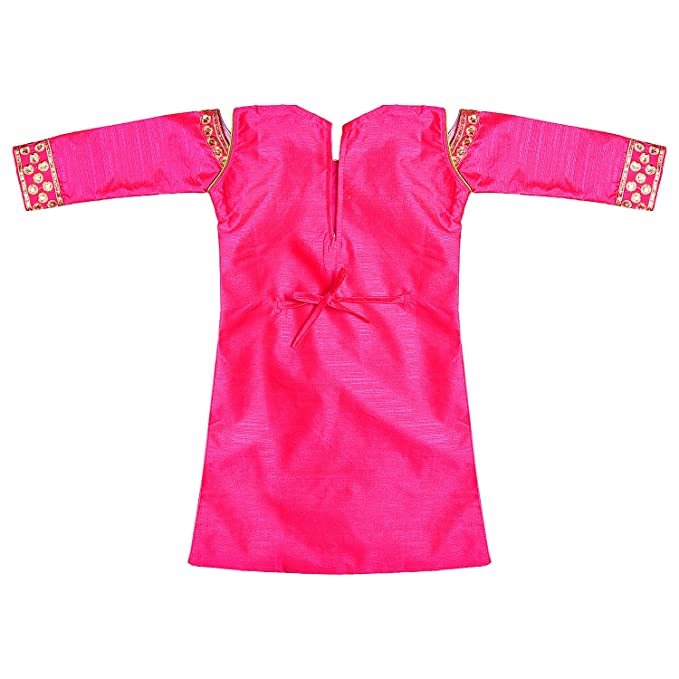 Wish Karo Patiyala Dress for Girls - Satin - (CSL222)