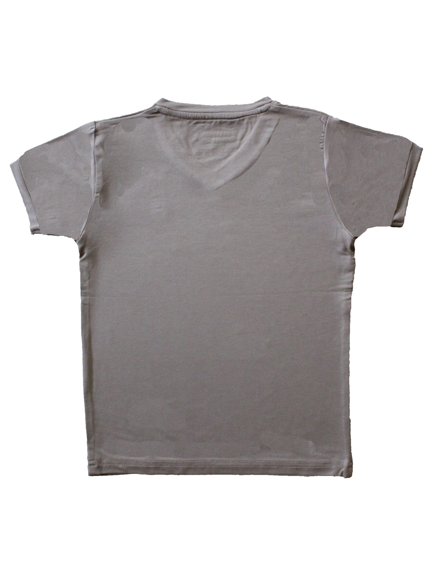 Wish Karo | Boys Plain Tshirt Grey