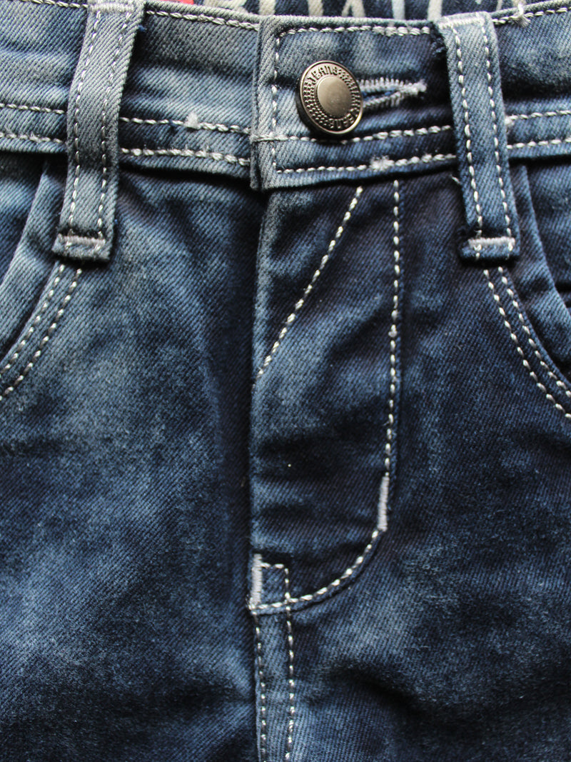 Wish Karo | Boys Blue Washed Jeans