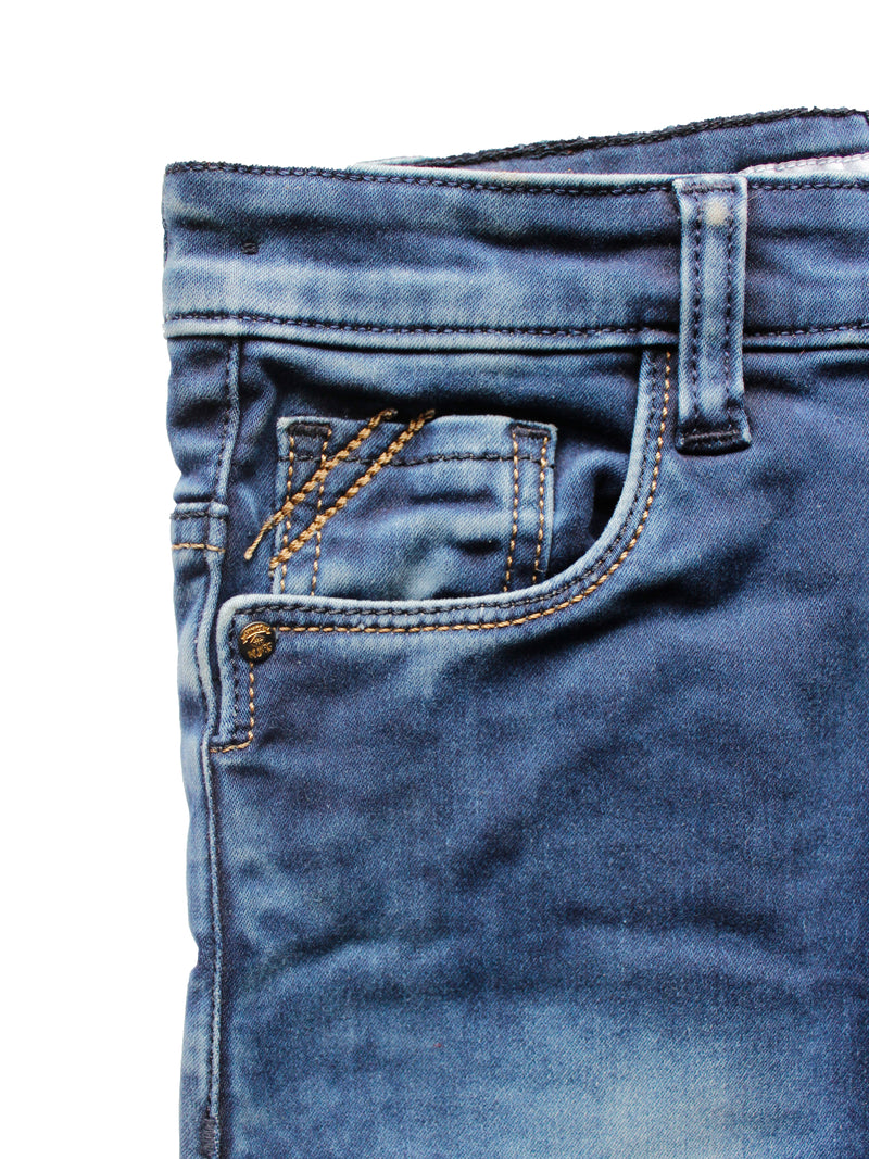 Wish Karo | Boys Blue Fade Denim Jeans