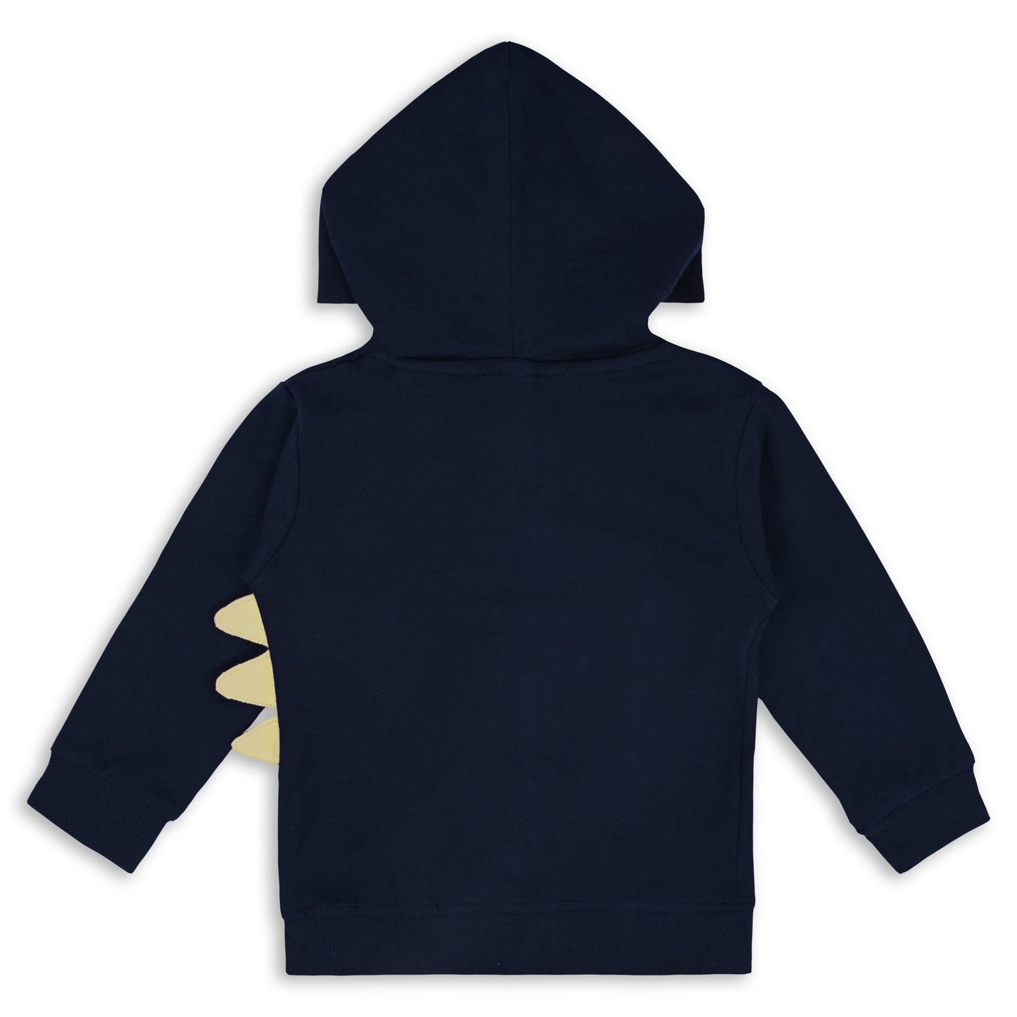 Wishkaro Unisex Cotton Applique Full Sleeve Hooded Sweatshirt-T304nb