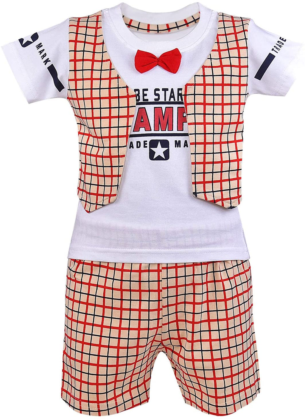 Wish Karo Unisex Clothing Sets for Boys & Baby Girls-(bt17rd)