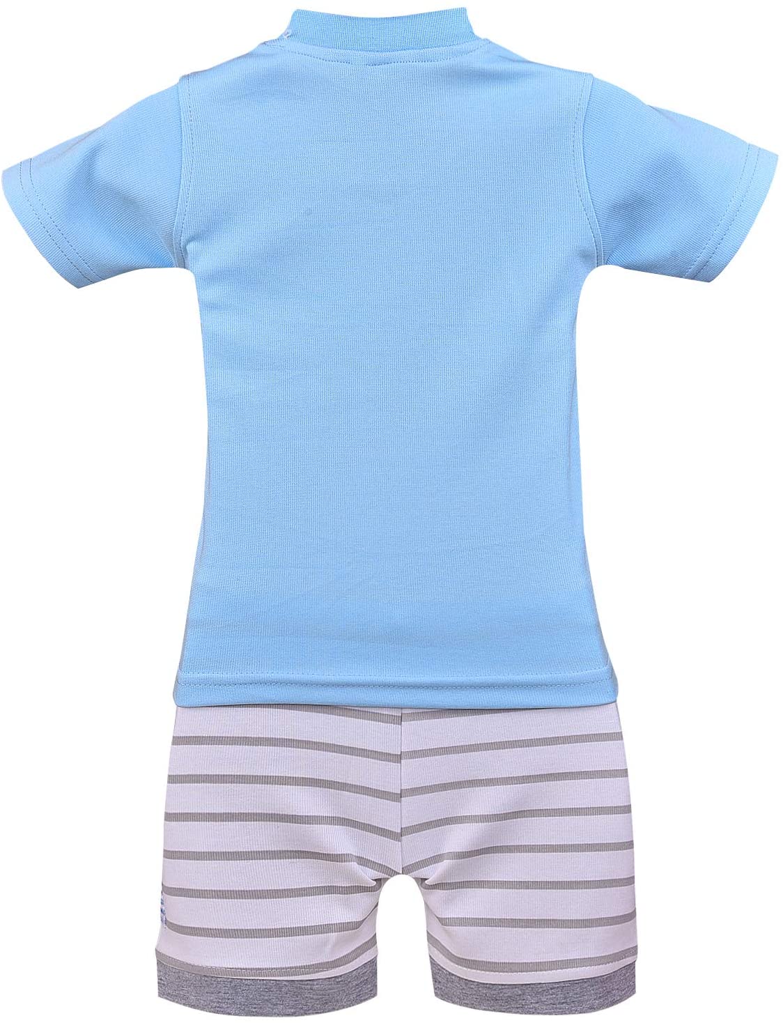 Wish Karo Unisex Clothing Sets for Boys & Baby Girls-(bt21blu)