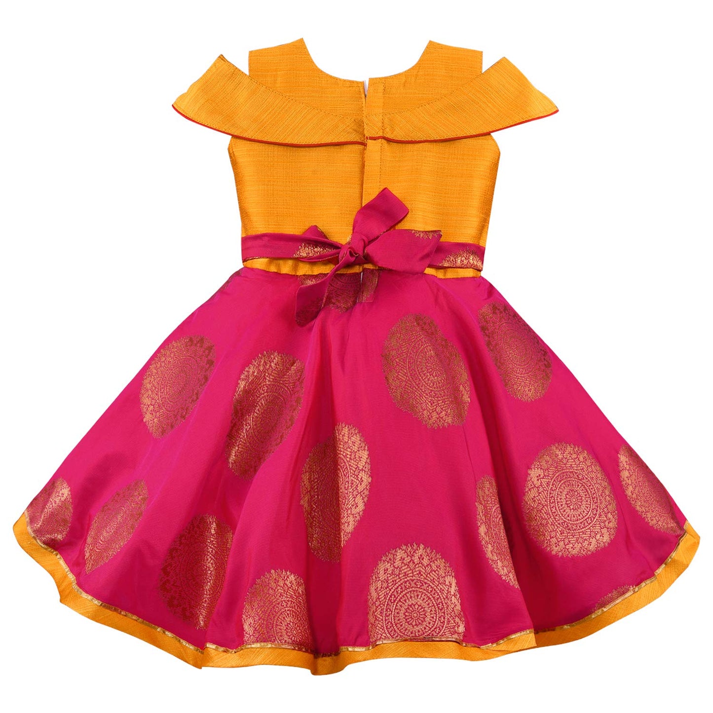 Baby Girls Party Wear Frock Birthday Dress For Girls  bxa241y - Wish Karo Party Wear - frocks Party Wear - baby dress