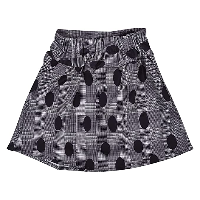 Wish Karo Baby Girls Top and Skirt Dress for Girls-(csl298blk)