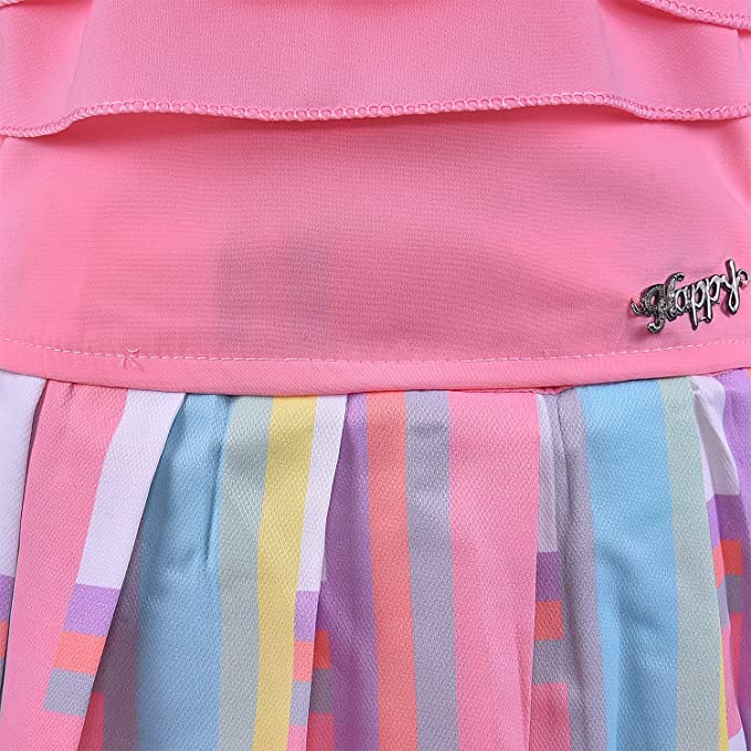 Wish Karo Baby Girls Top and Skirt Dress For Girls-(csl307pnk)