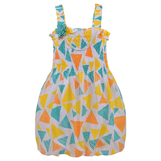 Wish Karo Baby Girls Frocks Dress for Girls-(csl311yg)