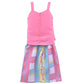 Wish Karo Baby Girls Top and Short Dress For Girls-(csl313pnk)