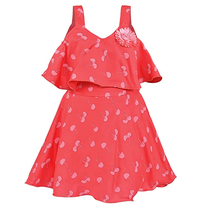 Wish Karo Baby Girls Frocks Dress for Girls-(csl338pch)