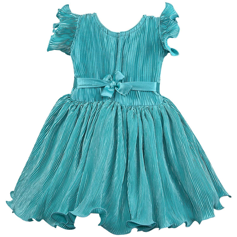 Wish Karo Baby Girls Partywear Frocks Dress For Girls (fe2789blu)