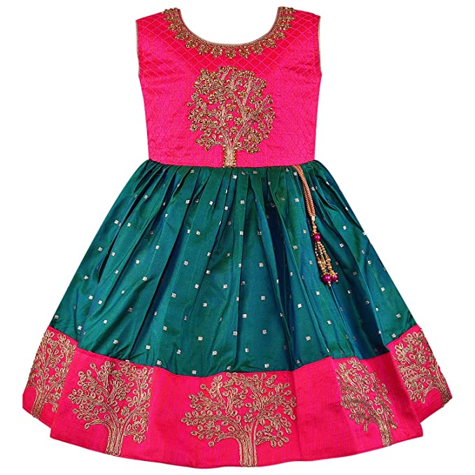 Wish Karo Baby Girls Partywear Frocks Dress For Girls (fe2913rama)