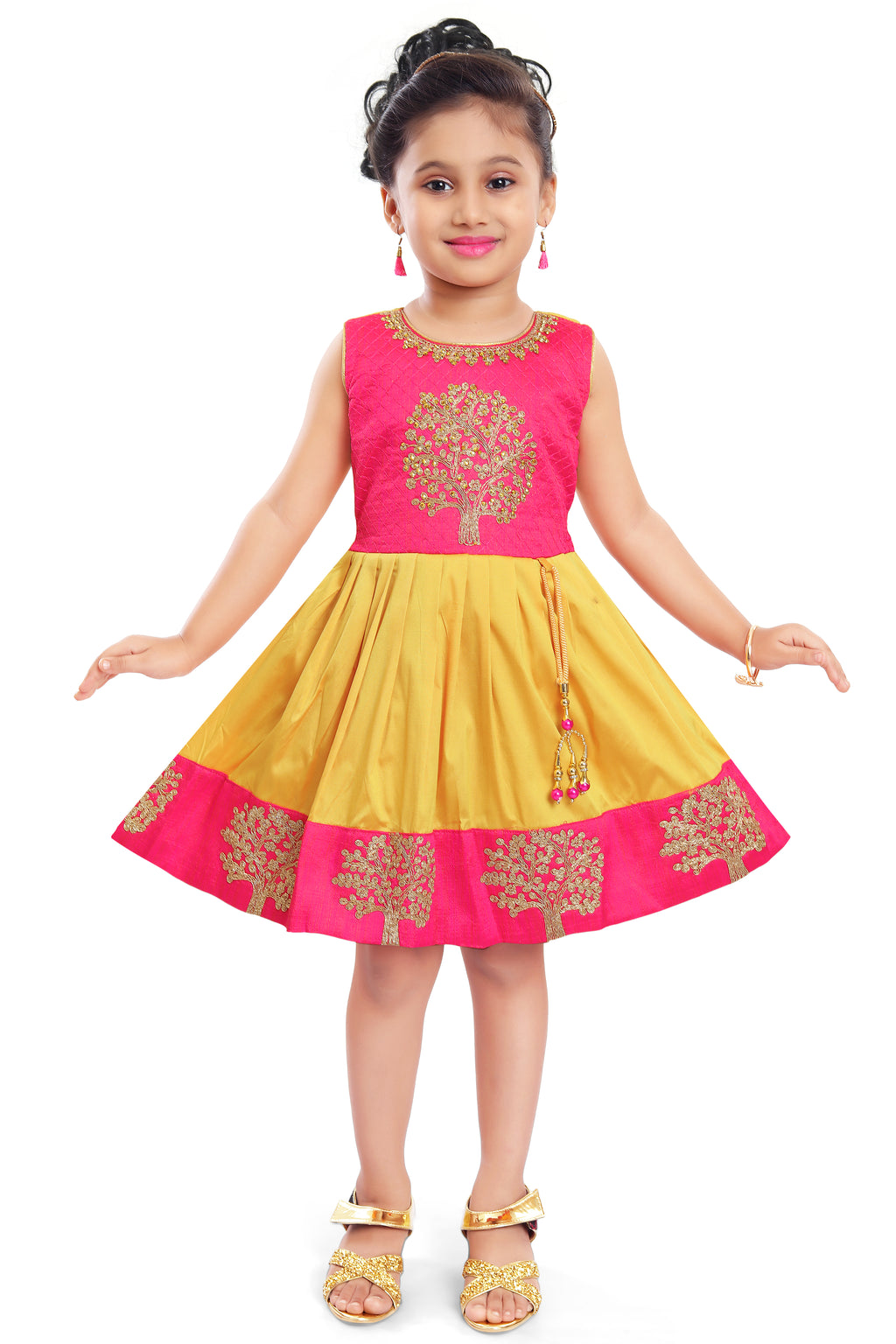Wish Karo Baby Girls Partywear Frocks Dress For Girls (fe2913y)