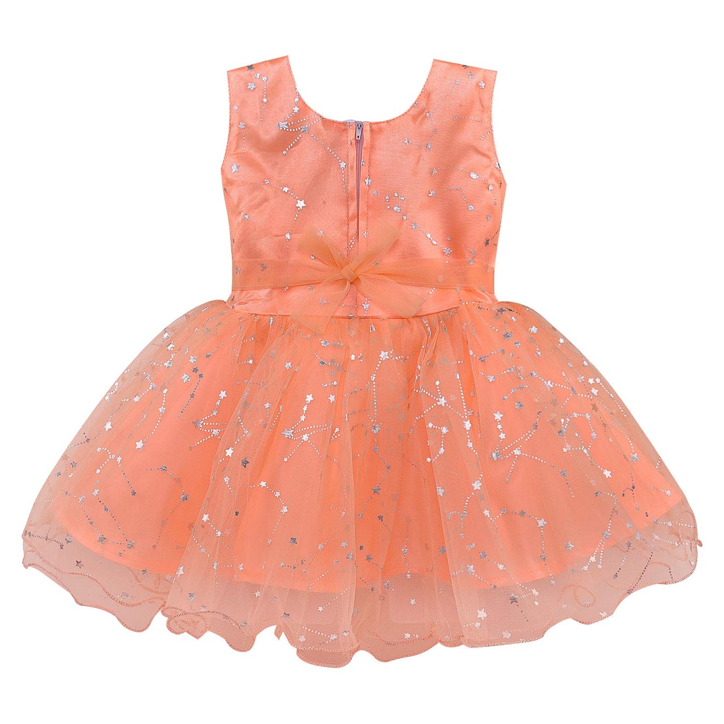 Wish Karo Baby Girls Partywear  Dress Frock (fe2925pch)