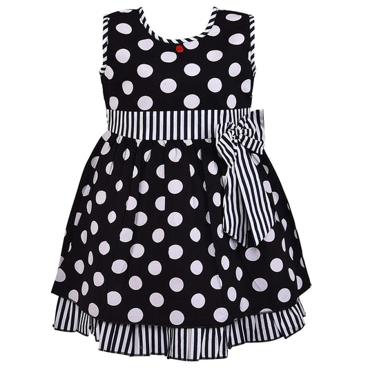 Wish Karo Baby Girl's A-Line Knee Length Dress(FRB125w)