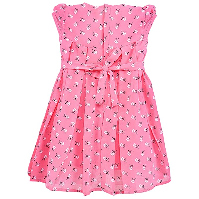 Wish Karo Baby Girls Frocks Dress for Girls-(rna007pnk)