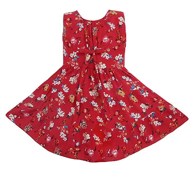 Wish Karo Baby Girls Frocks Dress-(rna011rd)