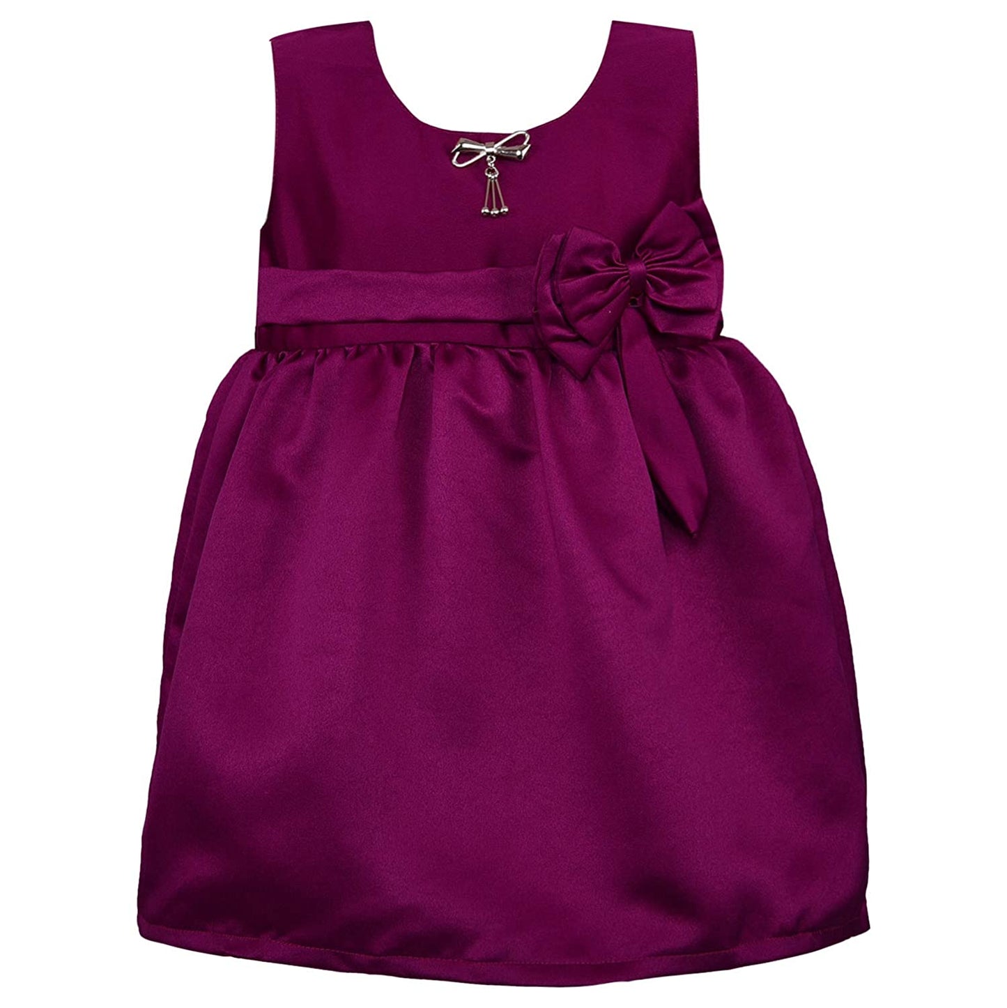 Wish Karo Baby Girl's A-Line Knee Length Dress (stn709wn)