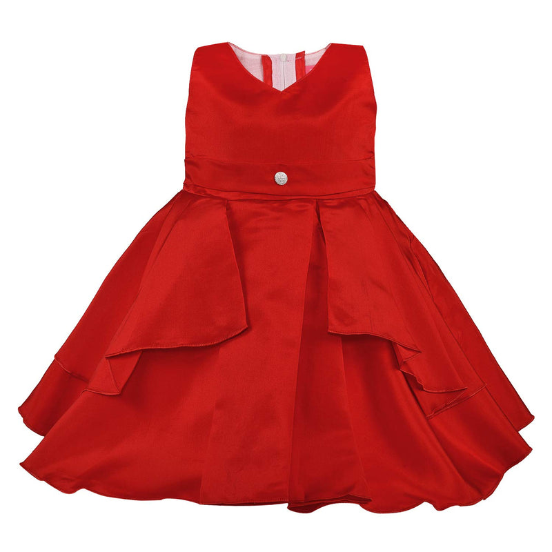 Wish Karo Baby Girls Partywear Frock Dress (stn752rd)