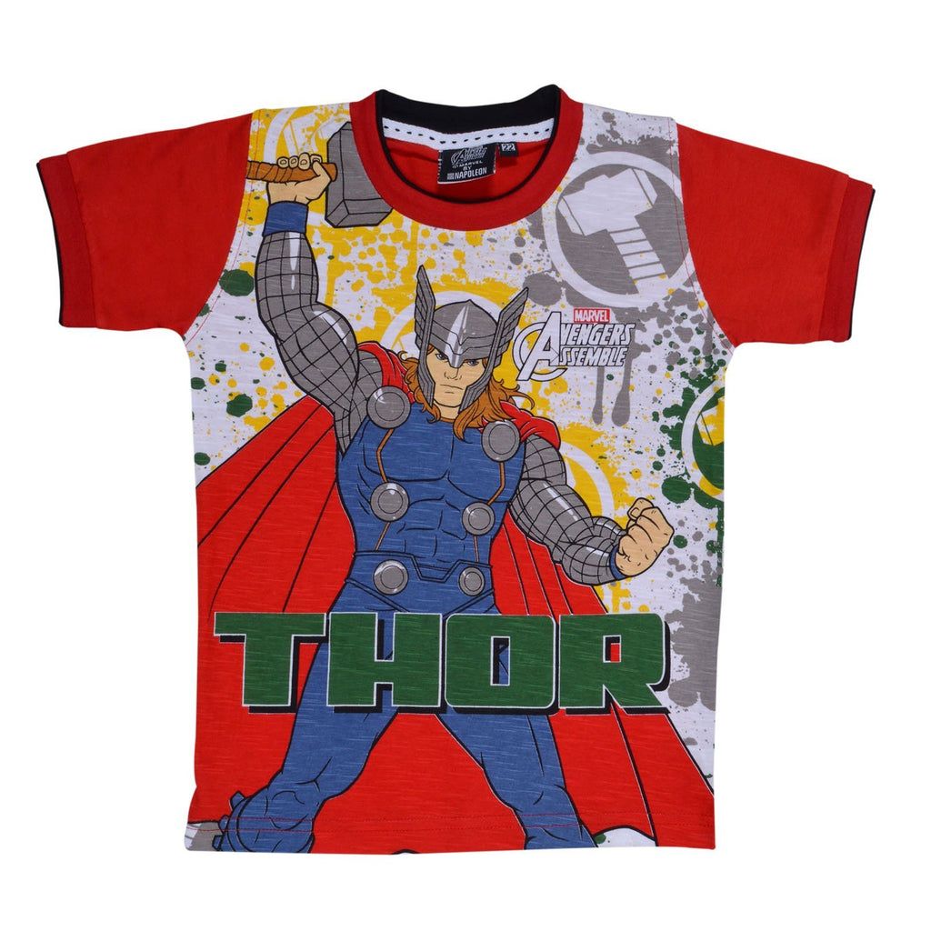 Boys Thor Tshirt  red -  Wish Karo Dresses